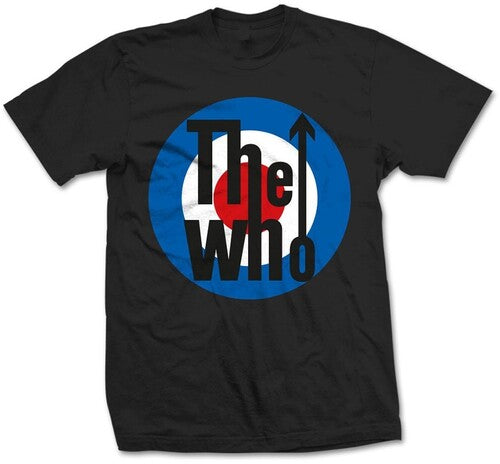 Who - Classic Target T-shirt - Black