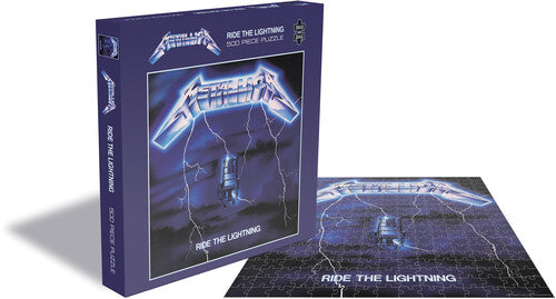 Metallica Ride the Lightning (500PC Jigsaw Puzzle) - RockSaws - Metallica Ride The Lightning (500 Piece Jigsaw Puzzle)