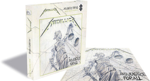 Metallica and Justice for All (500PC Puzzle) - RockSaws - Metallica And Justice For All (500 Piece Jigsaw Puzzle)