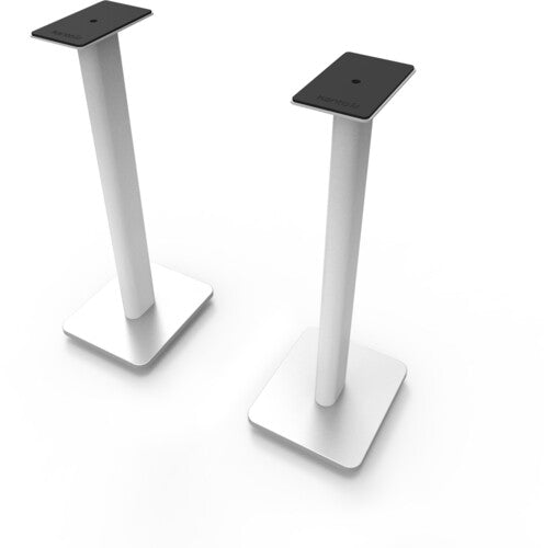 Kanto Sp26Plw Bookshelf Speaker Floor Stands White - Kanto SP26PLW 26 Inch Bookshelf Speaker Stand - Low Profile - 2 Pack (White) (SPEAKERS)