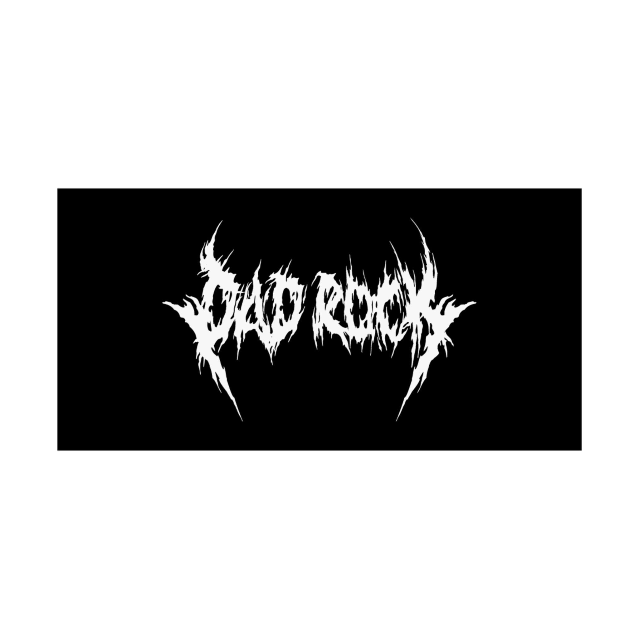 Dad Rock Death Metal Poster