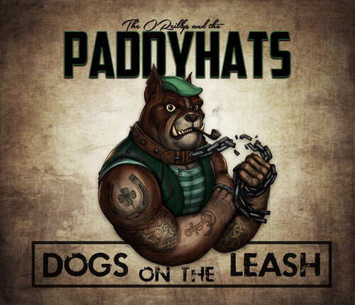 O'REILLYS & THE PADDYHATS - Dogs on the Leash (Mint Green & Orange Splatter)