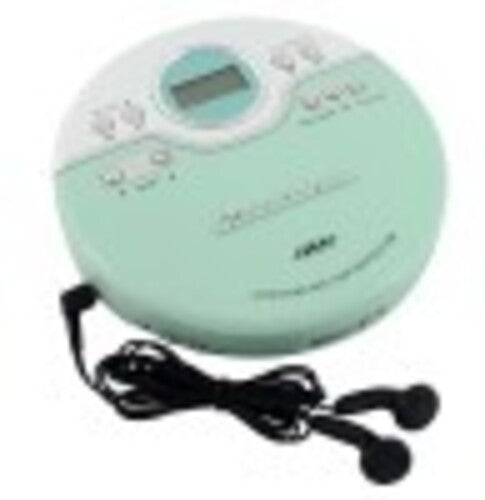 Studebaker Sb3703Mw Joggable Personal CD Fm Mnt/Wh - Studebaker SB3703MW Joggable Personal CD Player (Mint Green/White)