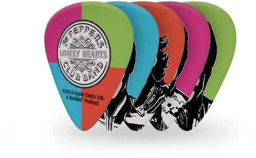 D'addario - Beatles 1cwh2-10b6 Sgt Peppers Gtr Picks Lgt 10p