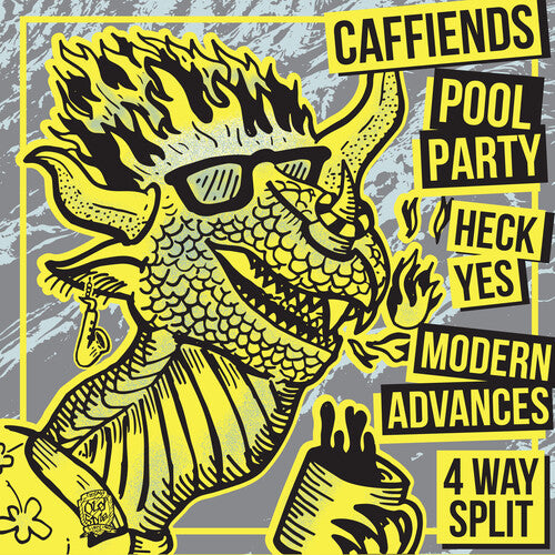 Caffiends / Heck Yes / Modern Advances - 4 Way Split