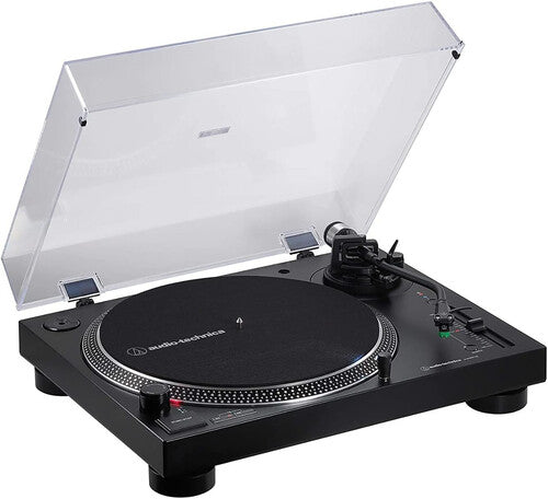 Audio Technica at-LP120Xbtusbbk Bt Tt Usb Dd Black - Audio Technica AT-LP120XBT-USB-BK Bluetooth Wireless USB Turntable - Direct Drive - Manual (Black)