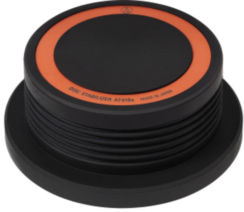 Audio Technica at618a Tt Disc Stabilizer Black - Audio Technica AT618a Turntable Platter Disc Stabilizer Machined Brass (Black)