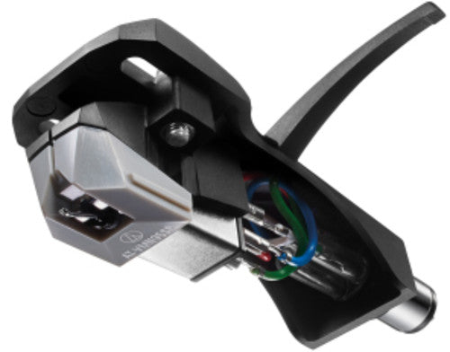 Audio Technica Atvm95Sp/H Hdshl Crtrdg Unv Black - Audio Technica AT-VM95SP/H 78 RPM Headshell/Dual Moving Magnet Cartridgae Combo Kit  (Black/Gray)