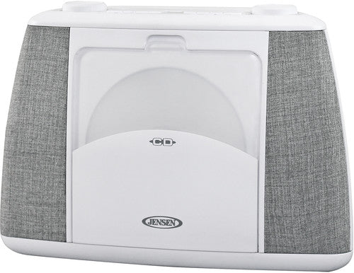Jensen - Jensen Cd565 Prtbl Bt Cd Music Sys Speakers White