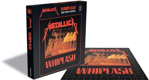 Metallica Whiplash (500 Piece Jigsaw Puzzle) - RockSaws - Metallica Whiplash (500 Piece Jigsaw Puzzle)