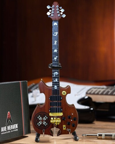 Axe Hvn Jp920 John Paul Jones Led Zeppelin Mini Ba - Axe Heaven John Paul Jones Signature Alembic 8-String Mini Bass Guitar Replica Collectible JP-920
