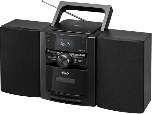 Jensen - Jensen Cd785 Bt Music System Cd Cassette Am/fm Blk