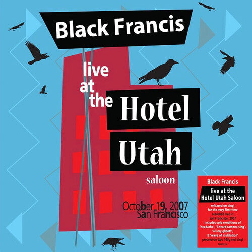 Black Francis - Live At The Hotel Utah Saloon [140-Gram Red Color Vinyl]