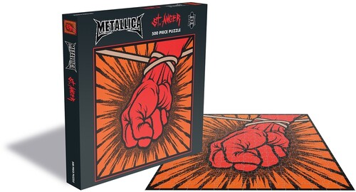 Metallica st Anger (500 Piece Jigsaw Puzzle) - RockSaws - Metallica St Anger (500 Piece Jigsaw Puzzle)