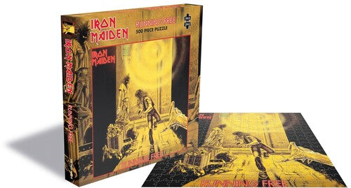 Iron Maiden Running Free (500 Piece Jigsaw Puzzle) - RockSaws - Iron Maiden Running Free (500 Piece Jigsaw Puzzle) (GAMES (MISC))