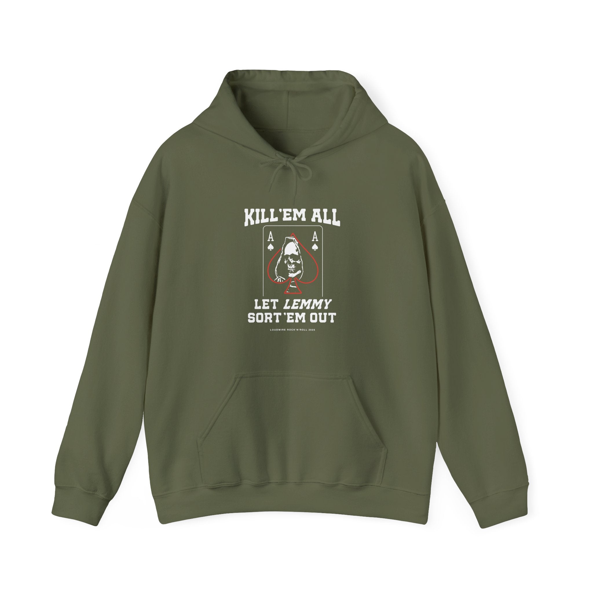 Kill 'em All Lemmy Hoodie