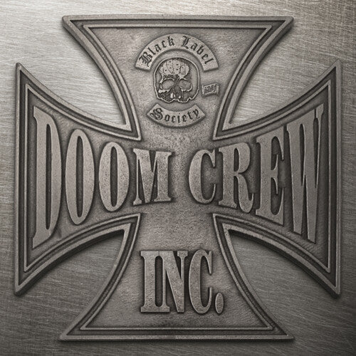 Black Label Society - Doom Crew Inc. "Indie Variant" (Clear & Black Ice w/Grey/White Splatter)
