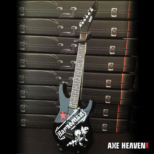 Axe Hvn Jh604 Jeff Hanneman Slayer Red Star Mini G - Axe Heaven Jeff Hanneman ESP Red Star SEIT Tribute Mini Guitar Replica Collectible JH-604