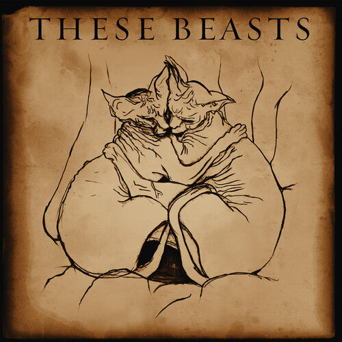 These Beasts - These Beasts (Clear Oxblood Aqua Splatter)