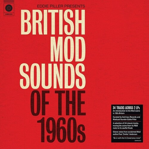 Eddie Piller Pres British Mod Sounds 60s / Various - Eddie Piller Presents British Mod Sounds Of The 1960S / Various [140-Gram Black Vinyl]