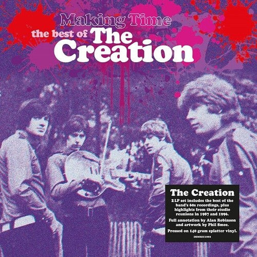 Creation - Making Time: The Best Of [140-Gram Splatter Colored Vinyl]