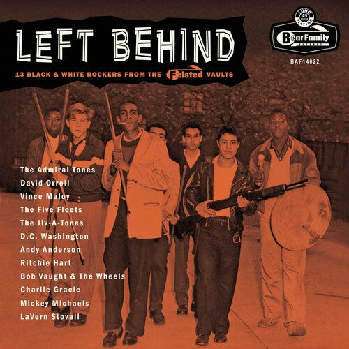 Left Behind: 13 Black & White Rockers From / Var - Left Behind: 13 Black & White Rockers From The Felsted Vaults (Various Artists)