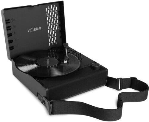 Victrola Vsc750sbblk Revgo Bt Record Player 3Sp Bk - Victrola VSC-750SB-BLK Revolution GO Bluetooth Portable Record Player (s SPD) (Black)