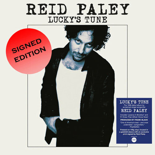 Reid Paley - Lucky's Tune - Signed Gatefold 140-Gram Black Vinyl