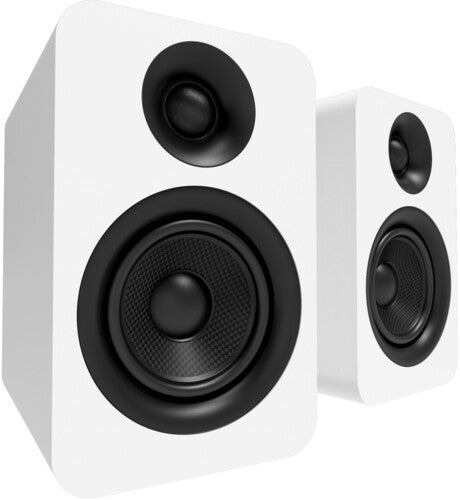 Kanto Yup4W Passive 140W Bookshelf Speakers White - Kanto YUP4W Passive 140 Watt Bookshelf Speakers - Pair (White)