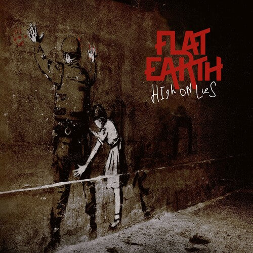 Flat Earth - High on Lies - Orange & Black Marble Vinyl
