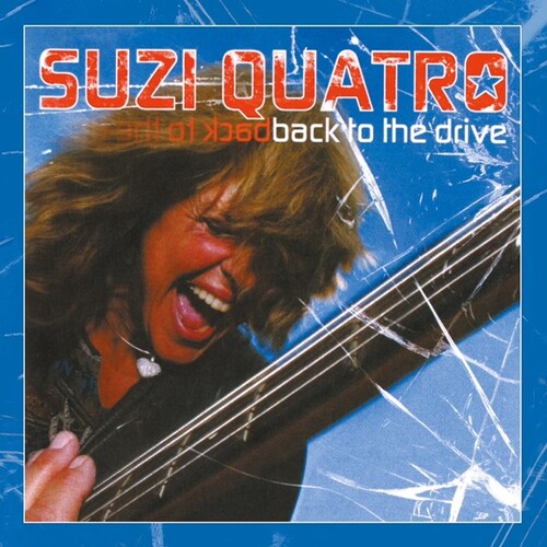 Suzy Quatro - Back To The Drive - 2LP Transparernt blue / white splatter vinyl