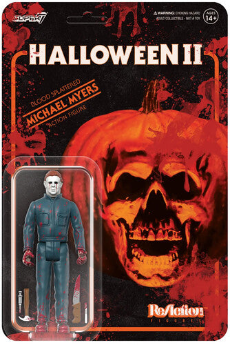 Halloween 2 W1 Michael Myers (Wholesale Exclusive) - Super7 - Halloween 2 ReAction Wave 1 - Michael Myers (Blood Splatter WHOLESALE EXCLUSIVE)