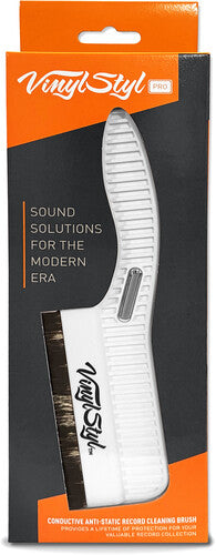 Vinyl Styl - Vinyl Styl Vsa019 Prem Antistatic Record Brush Wh