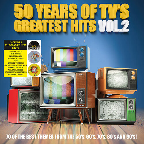 50 YEARS OF TV'S GREATEST HITS VOL. 2 / VARIOUS - 50 Years of Tv's Greatest Hits Vol. 2 / Various