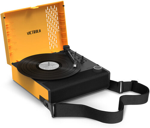 Victrola Vsc750sbctr Rev Go Prtbl Turntable Citrus - Victrola VSC-750SB-CTR Revolution GO Portable Record Player: Citrus (TURNTABLES)
