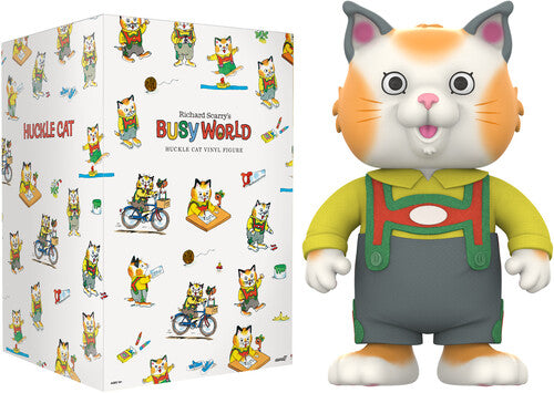 Richard Scarry Supersize Vinyl Figure - Huckle Cat - Super7 - Richard Scarry - Supersize Vinyl Figure - Huckle Cat