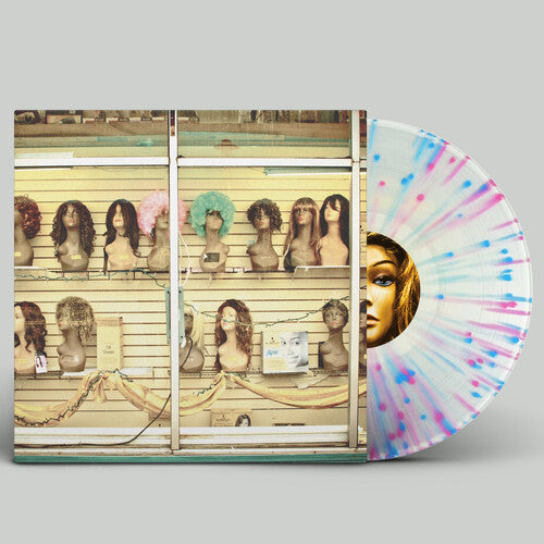 Lightning Love - Blonde Album - Pink & Blue Splatter