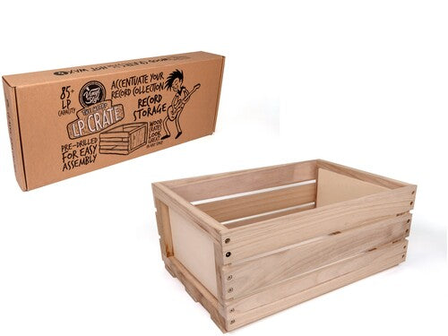 Vinyl Styl Vsrs05 Metro LP Crate 75 Cap Wood Blond - Vinyl Styl VS-RS-05 Metro LP Crate 12 Inch LP Record Storage 85 to 95 Capacity
