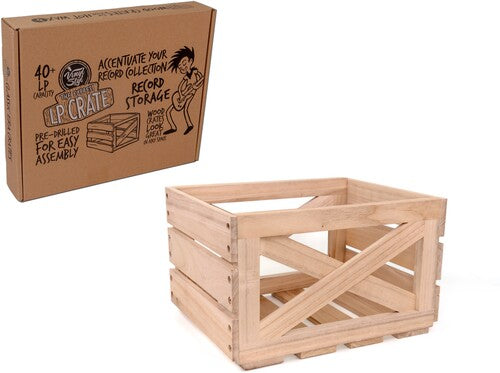 Vinyl Styl Vsrs06 Express LP Crate 40 Cap Wood - Vinyl Styl VS-RS-06l Express LP Crate 12 Inch LP Record Storage 40+ Capacity Wood