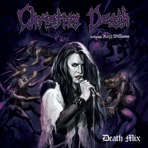 Christian Death - Death Mix - Purple/black Splatter