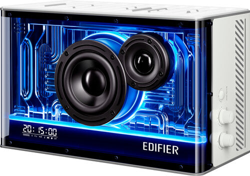 Edifer Qd35 Tabletop Bluetooth Speaker 35W White - Edifier QD35 Bluetooth Tabletop Speaker 35 Watts High Res Audio (White) (SPEAKERS)