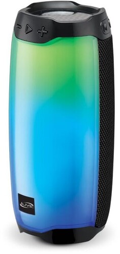 Ilive Isb212Blk Bt Party Speaker Rechargable Blk - iLive ISB212BLK Bluetooth Party Speaker Rechargeable with LED Lights (Black) (SPEAKERS)