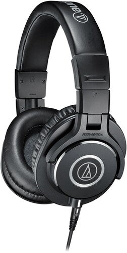 Audio Technica Ath-M40X Pro Monitor Headphones Blk - Audio Technica ATH-M40X Prorfessional Studio Monitor Headphones - PRO Audio (Black)