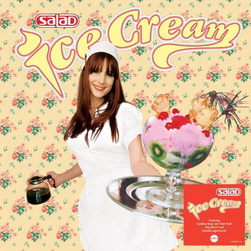 Salad - Ice Cream - 140-Gram Black Vinyl with Autographed Print