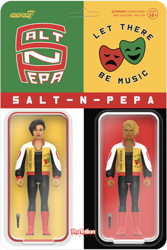 Salt-N-Pepa Reaction Figures - Salt-N-Pepa (2-Pack - Super7 - Salt-N-Pepa - Reaction Figures - Salt-N-Pepa (2-Pack)