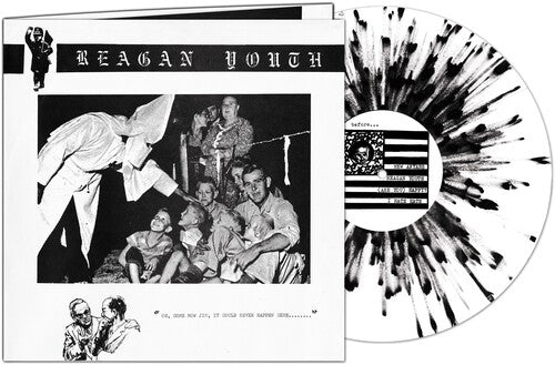 Reagan Youth - Youth Anthems For The New Order - BLACK & WHITE SPLATTER