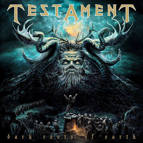 Testament - Dark Roots of Earth - Clear Gold Green Splatter