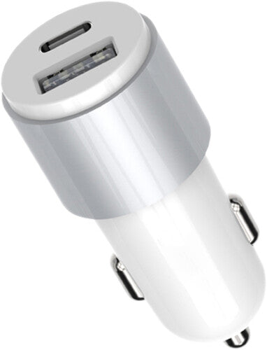 Gems - Car Charger Usb C/a Pd 23w Wht