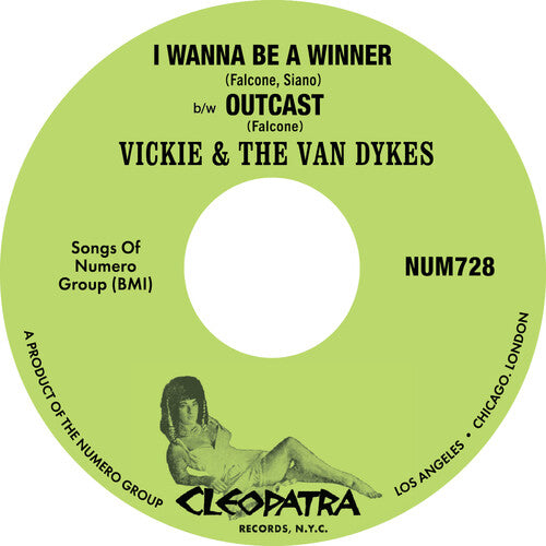 Vickie & the Van Dykes - I Wanna Be A Winner B/w Outcast