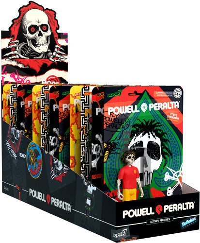 Powell-Peralta Reaction Figure Wave 3 - Pdq 12 Fig - Super7 - Powell-Peralta - Reaction Figure Wave 3 - PDQ 12 Figures